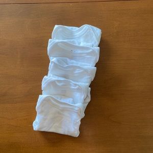 Newborn Gerber Organic White Onsie Bundle